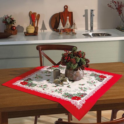 toalha de mesa 78x78 natal94