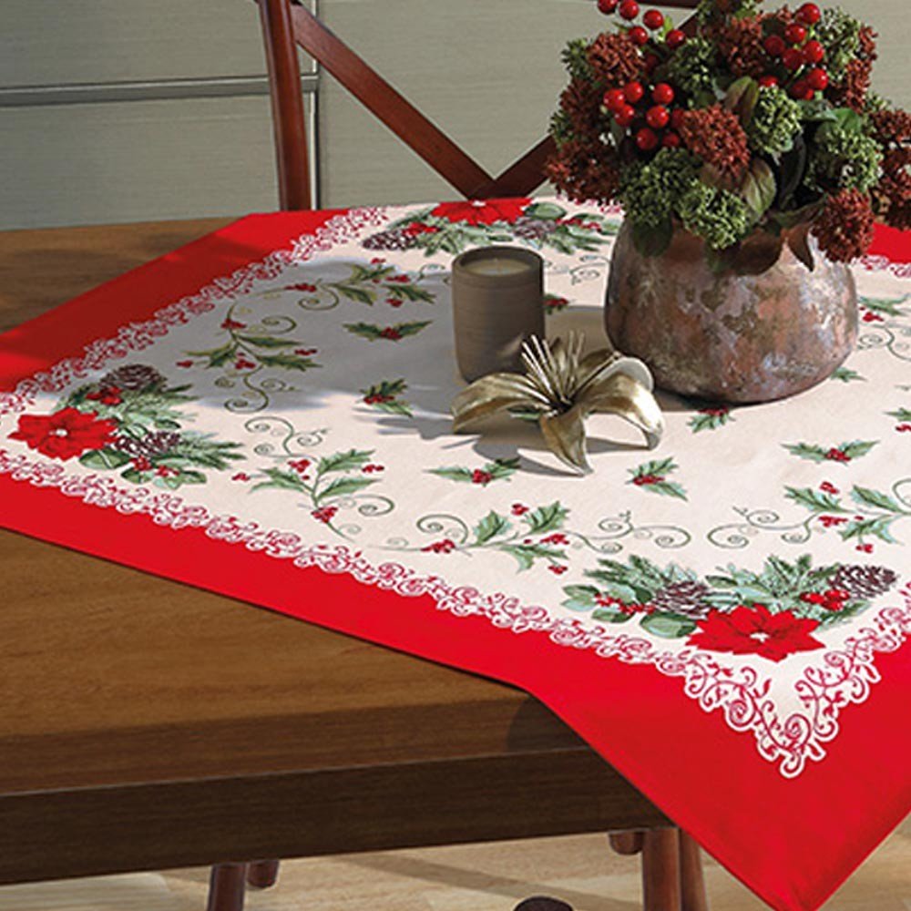 toalha de mesa 78x78 natal941