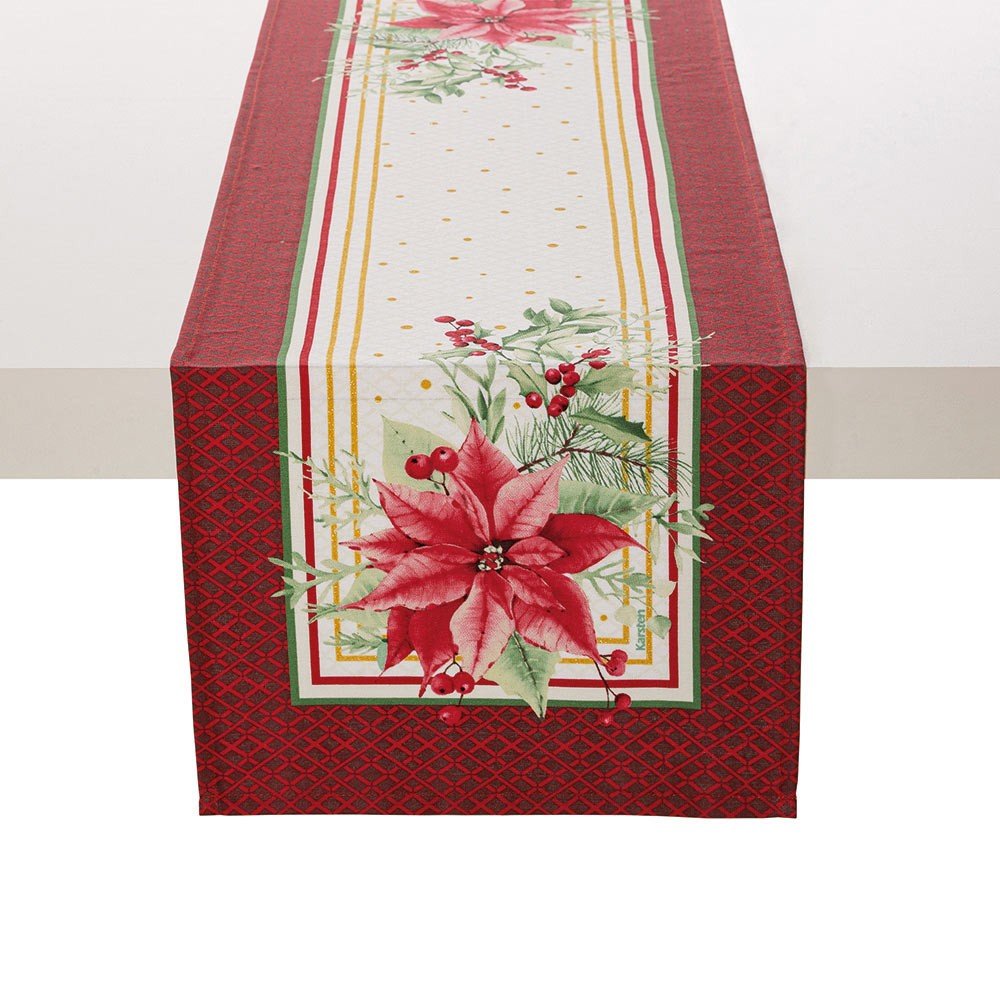 trilho flores de natal