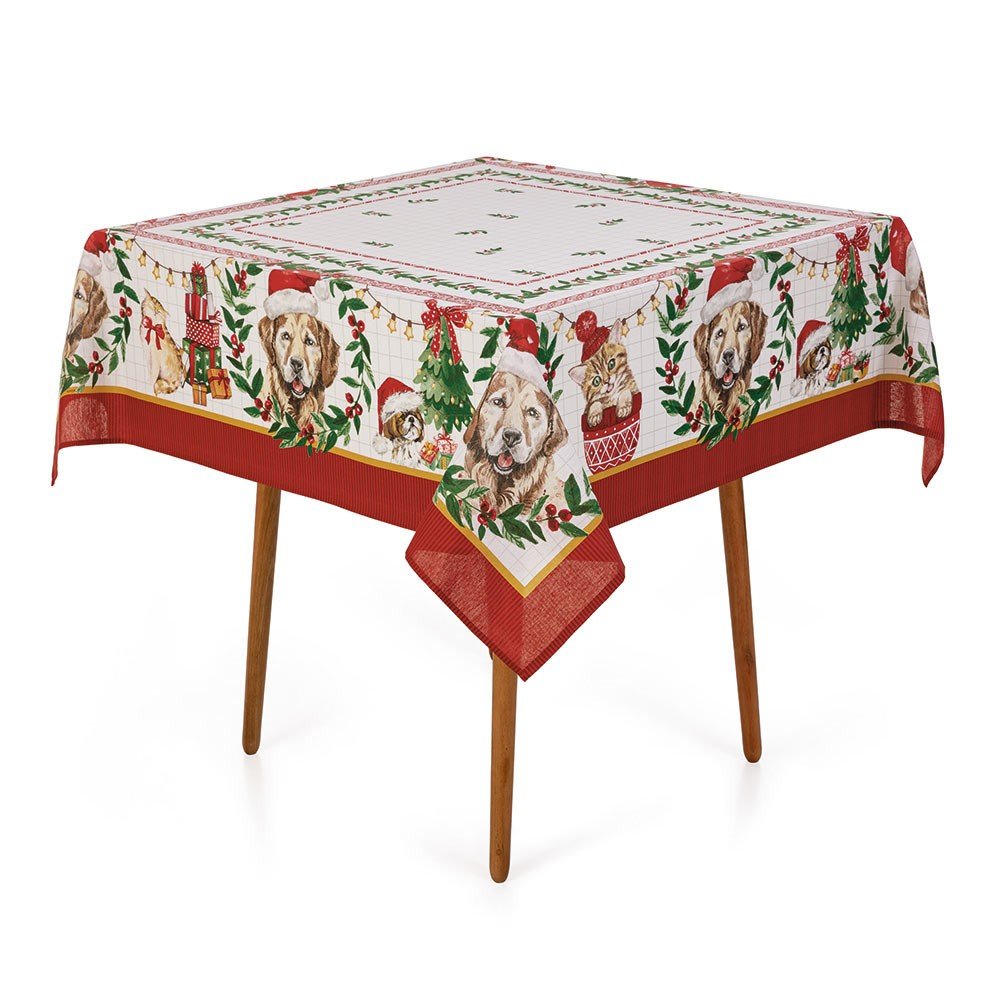 mesa natal pet natalino quadrada