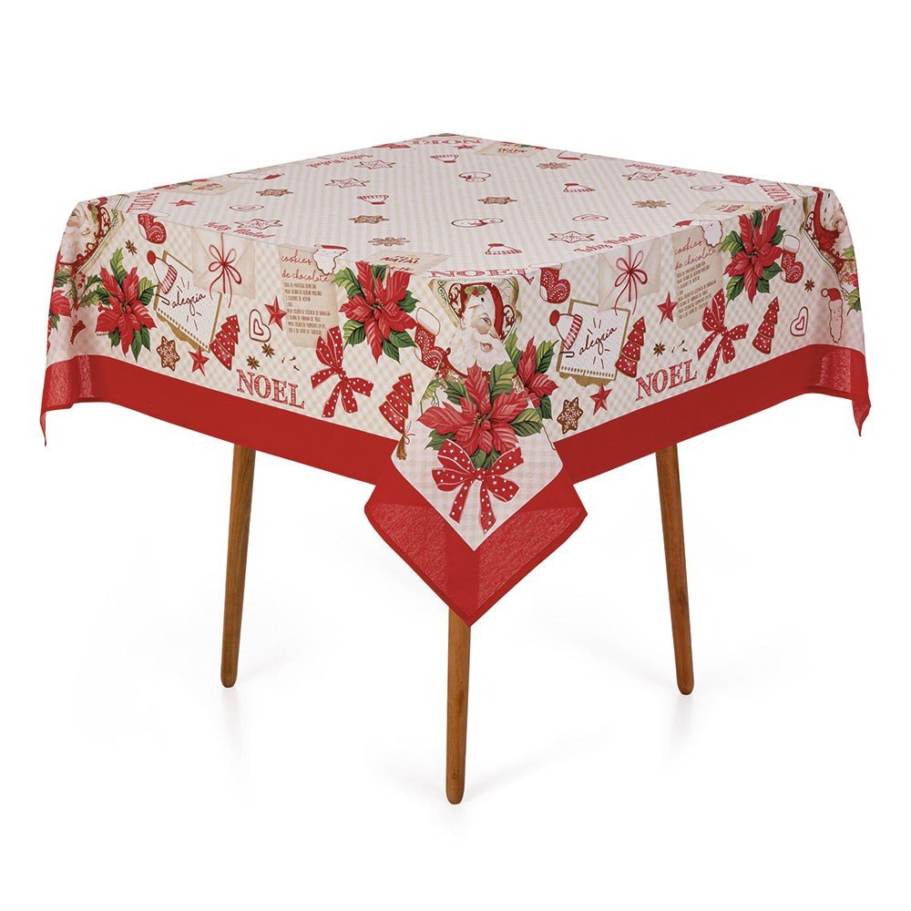 mesa natal receita do noel quadrada