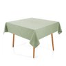 toalha de mesa herbare quadrada menta
