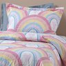 cama arco iris colcha