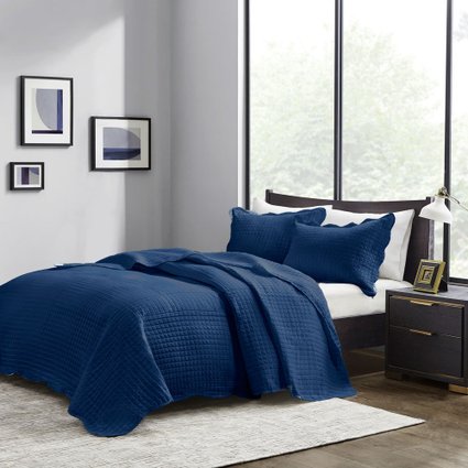 colcha milao geom azul