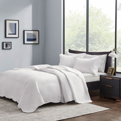 colcha milao geom branco