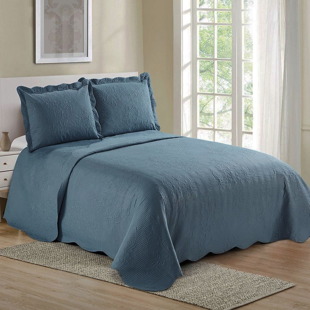 colcha damask azul1