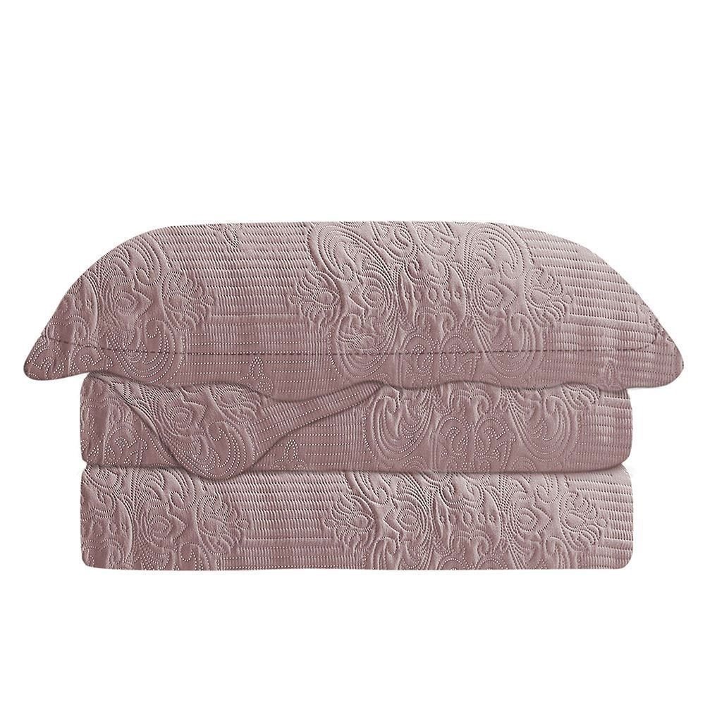 colcha damask rose1