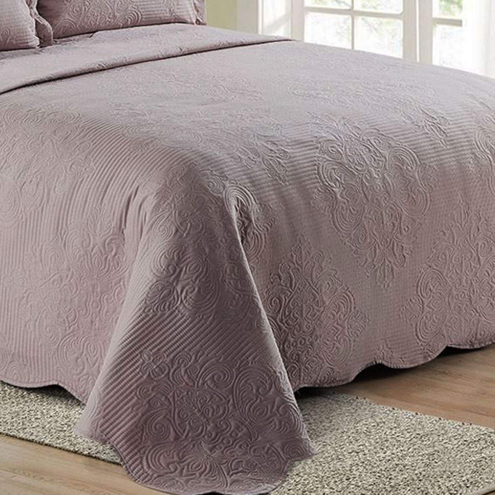 colcha damask rose3