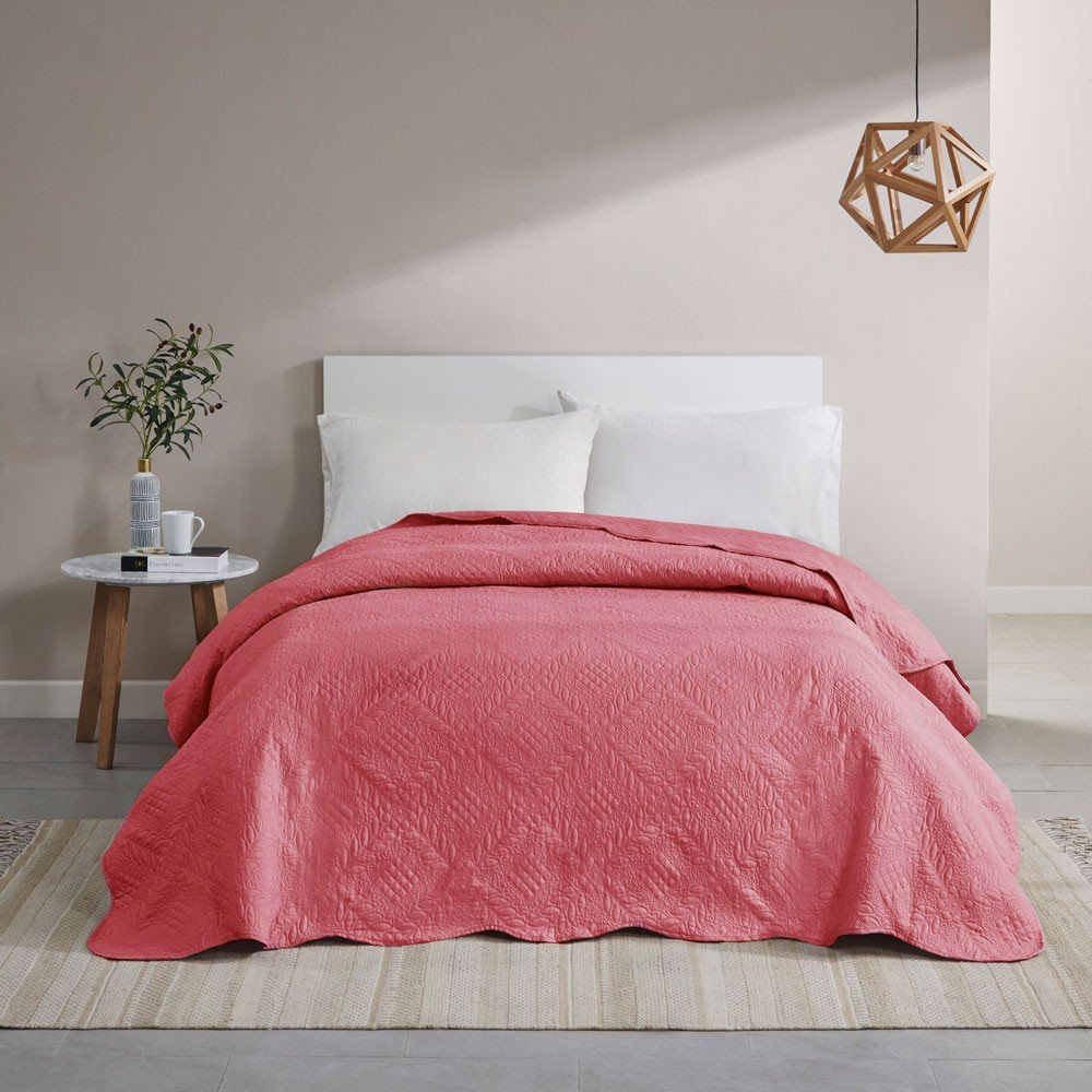 colcha avila rosa