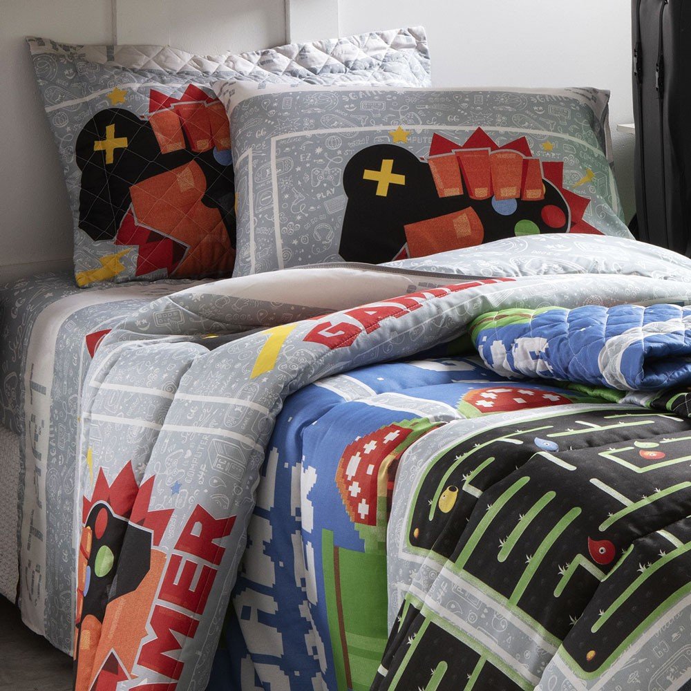 jogo de cama game over1