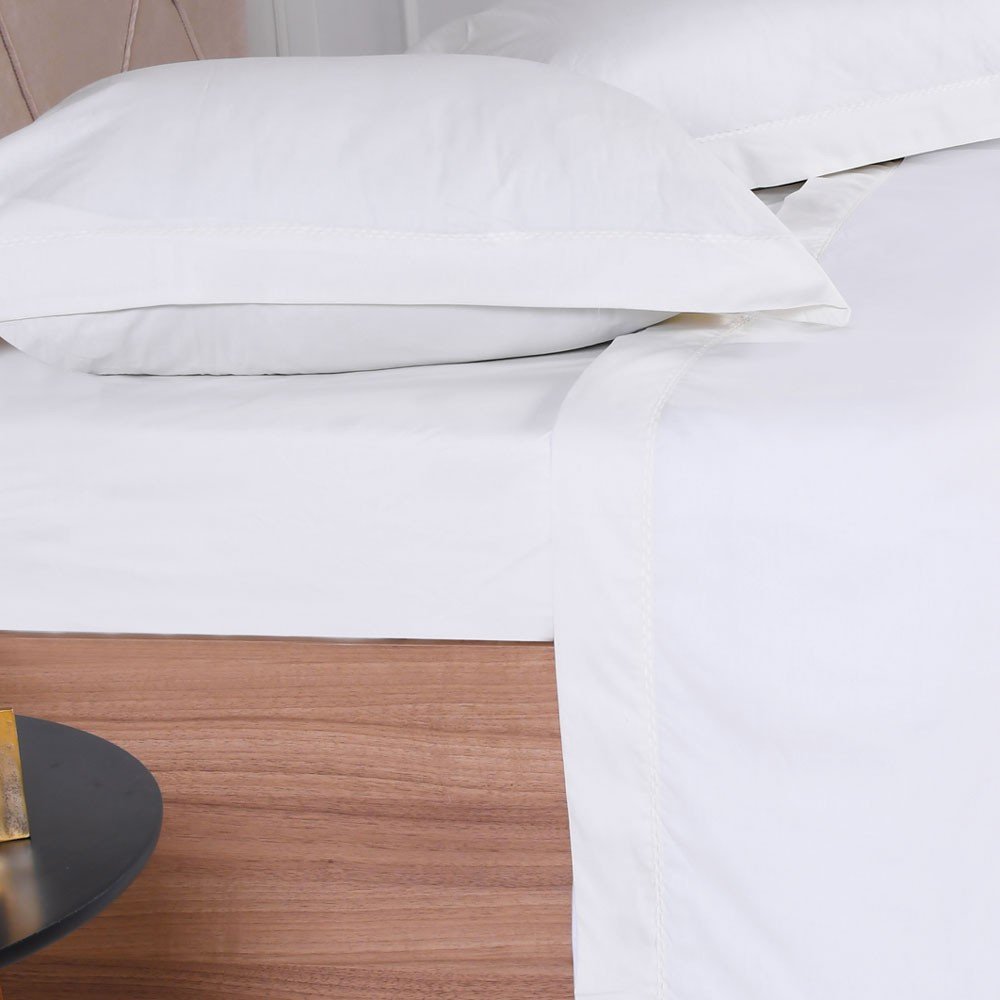 jogo de cama tessi liso branco
