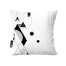 kit 4 capas para almofadas decorativas geometricas preto e branco calf0250 3