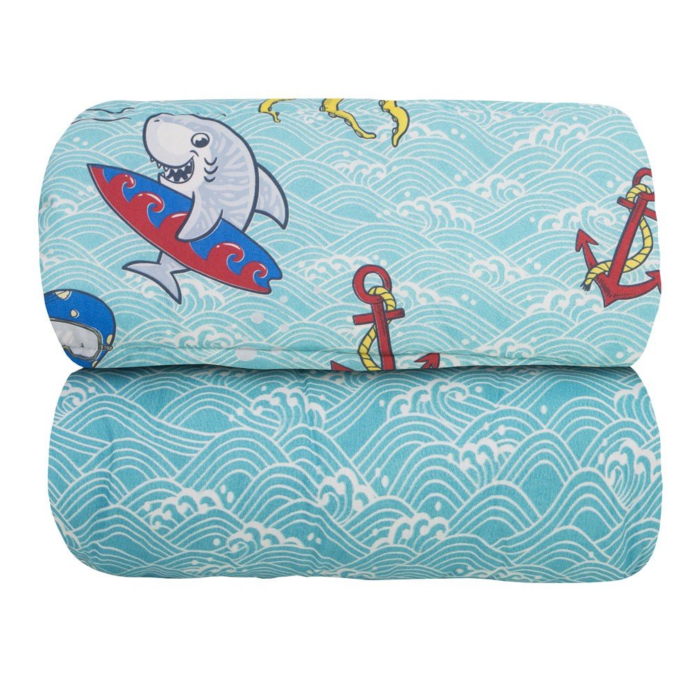 cama shark edredom