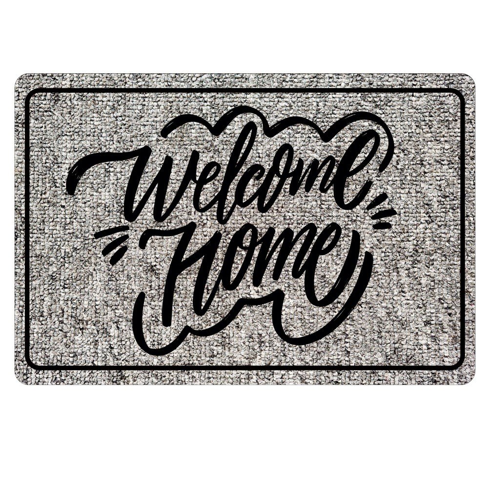 Tapete Decorativo para Porta Welcome Home- 40x60cm
