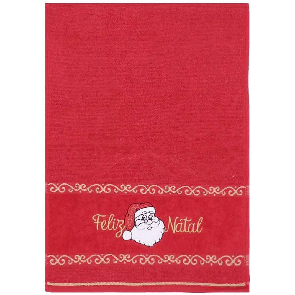 lavabo feliz natal vermelho