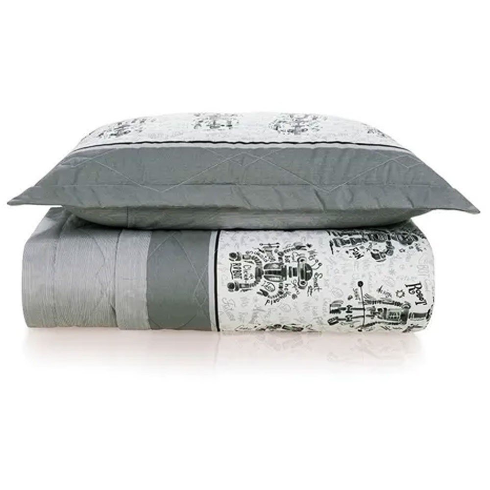 cama colcha robos1