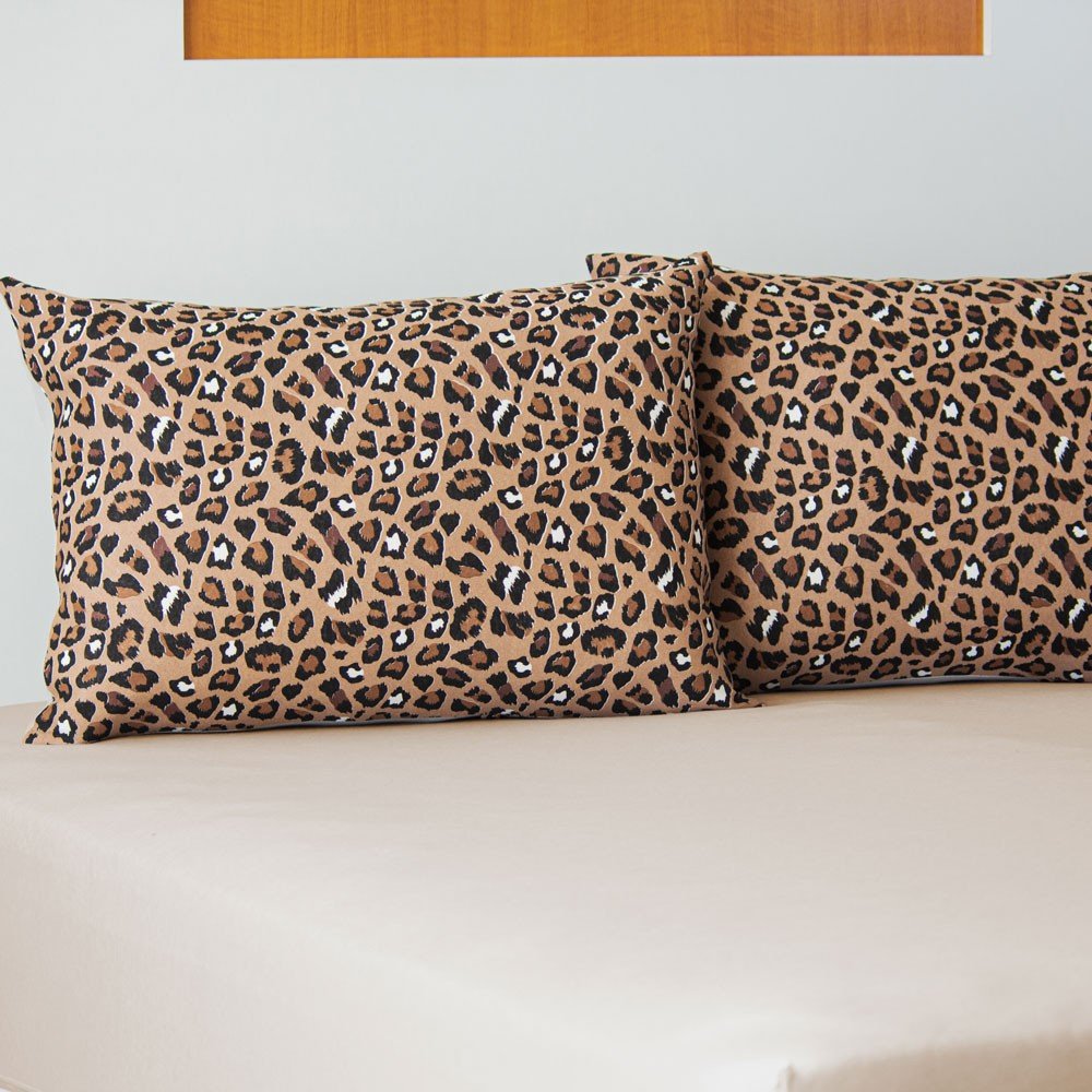 cama onca marrom