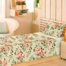 cama solt floral amarelo