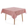 toalha de mesa lotus lilas quadrada