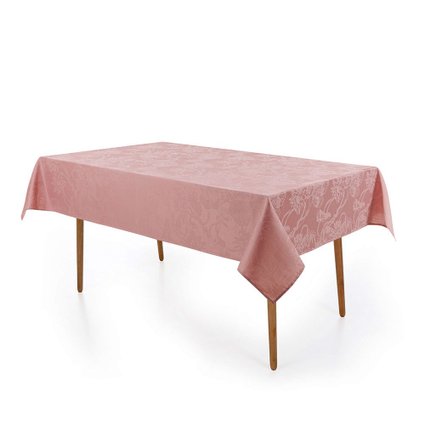 toalha de mesa lotus lilas retangular