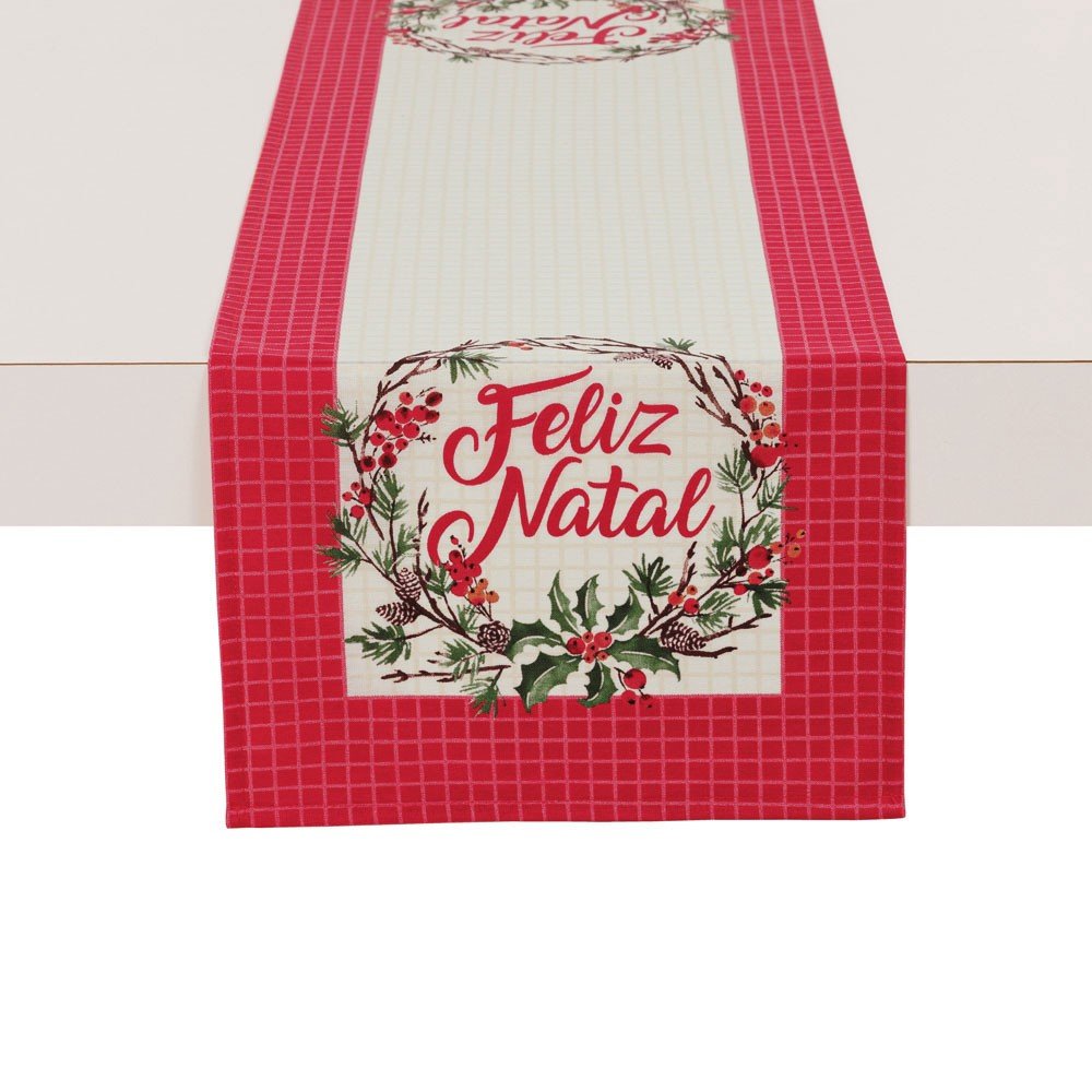 trilho natal enfeites natal