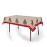 toalha de mesa natal pinheiro decor retangular