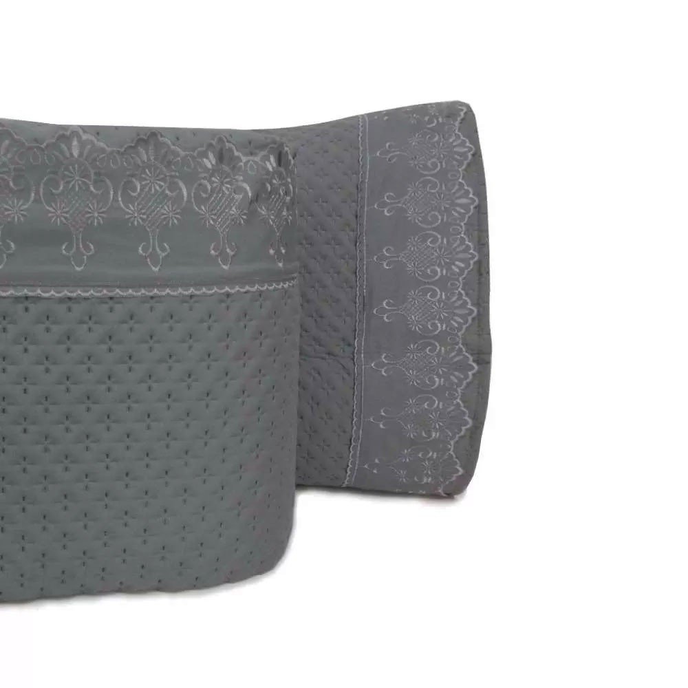 colcha bordare cinza ornamento4