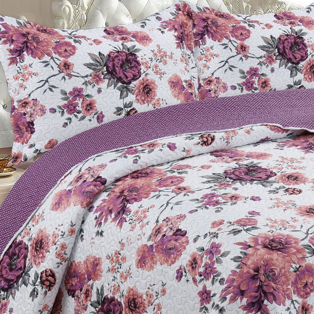 colcha shabby chic heloise 1 1