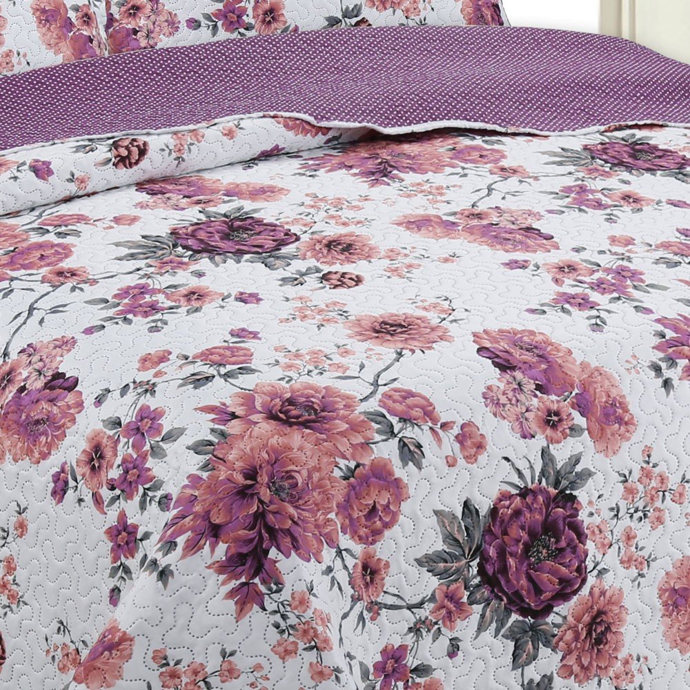 colcha shabby chic heloise 1 2