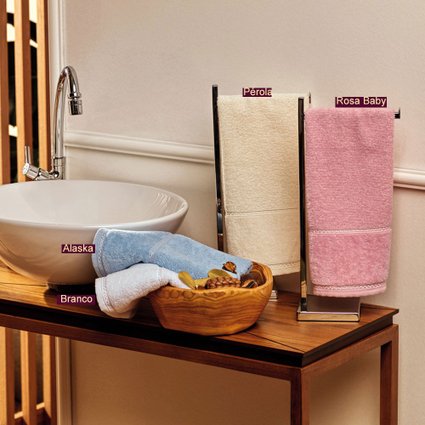 toalha lavabo soft nome cor