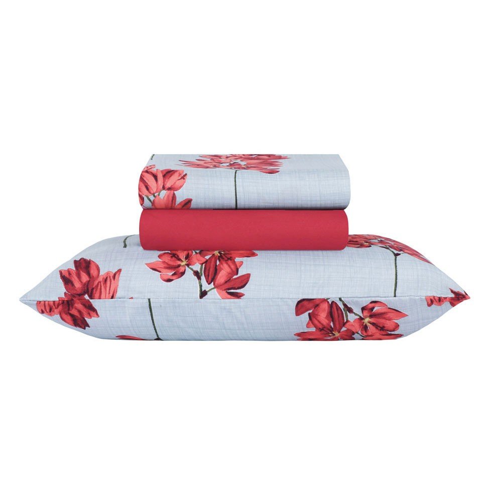 jogo de cama margot rosa