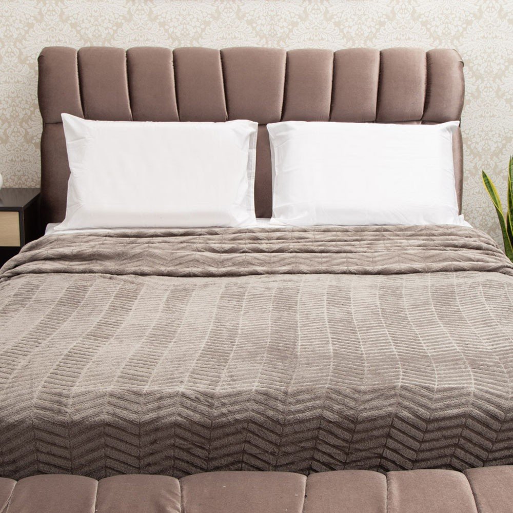 cobertor alaska taupe