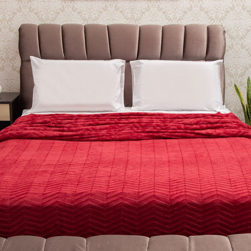 cobertor alaska vermelho