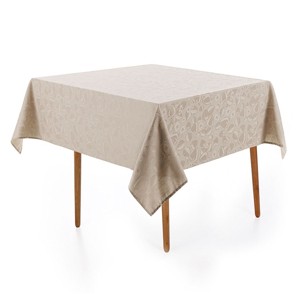 tolha de mesa beatrice bege quadrada