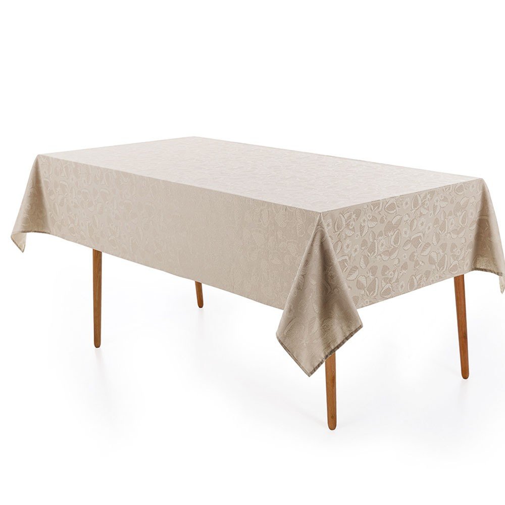 tolha de mesa beatrice bege retangular