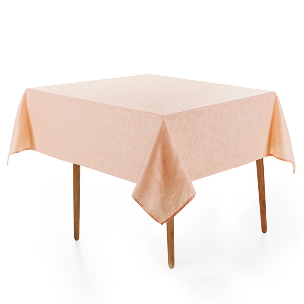 tolha de mesa beatrice salmao quadrada
