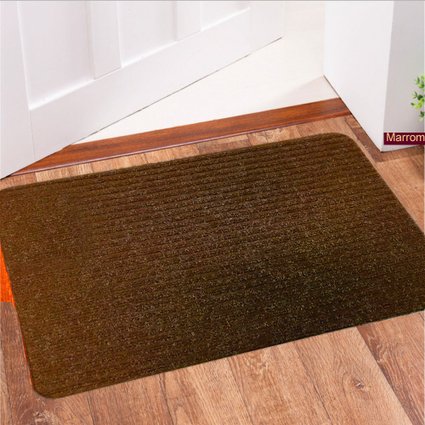 tapete agulhado muiltiuso marrom