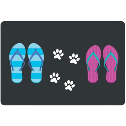 pegadas ambientada fundo