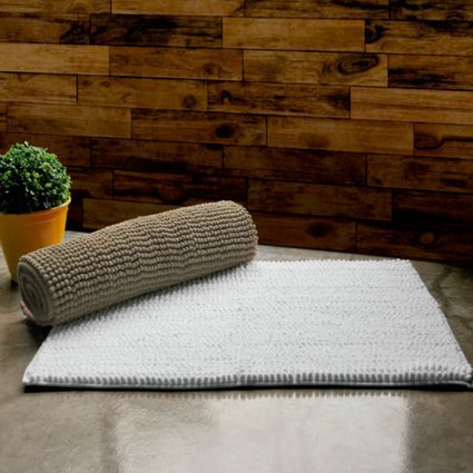 tapete microfibra bolinha novo