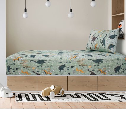 jogo de cama dino selva verde novo2