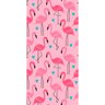 toalha de praia flamingo