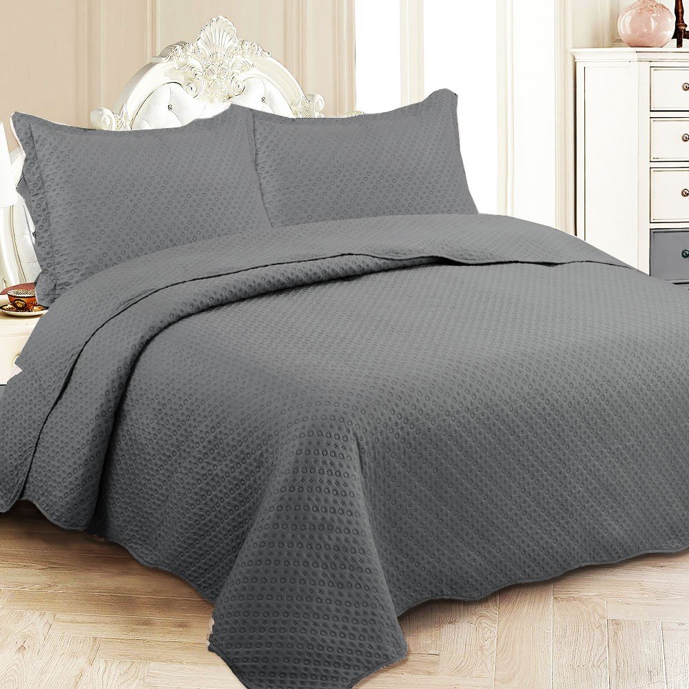 colcha classic poa cinza