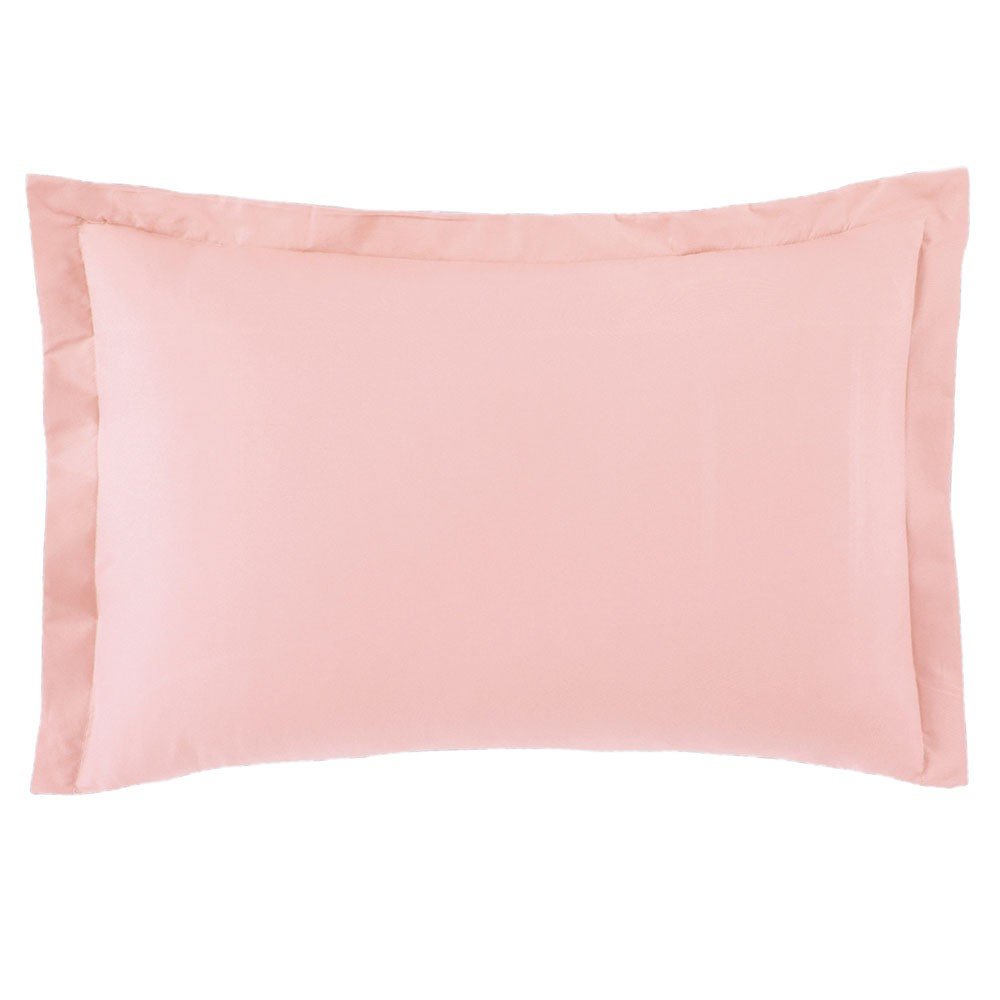 fronha toque acetinado rosa
