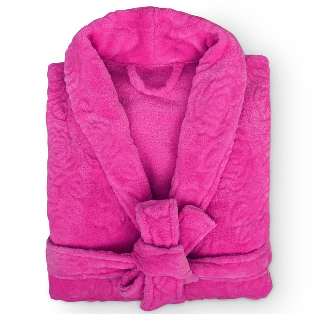 roupao lady pink luxo
