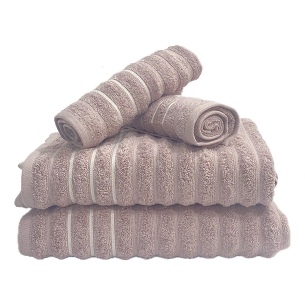 toalha 4pcs wave lilas novo 1000