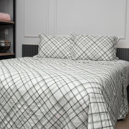 colcha casual oxford