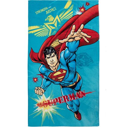 toalha infantil superman 23