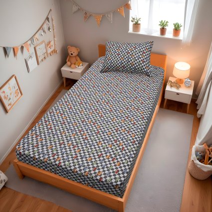 jogo de cama multi carros