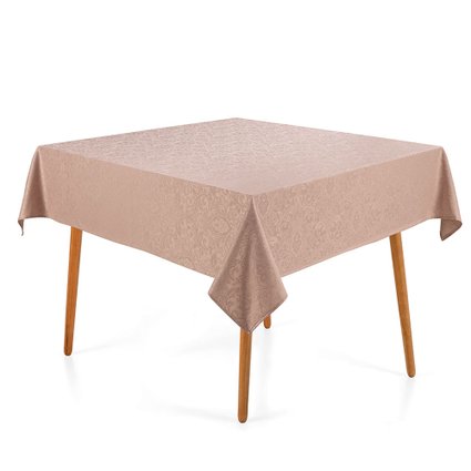 toalha de mesa blanka rose quadrada