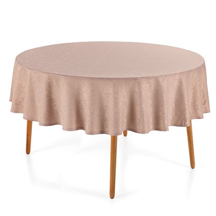 toalha de mesa blanka rose redonda